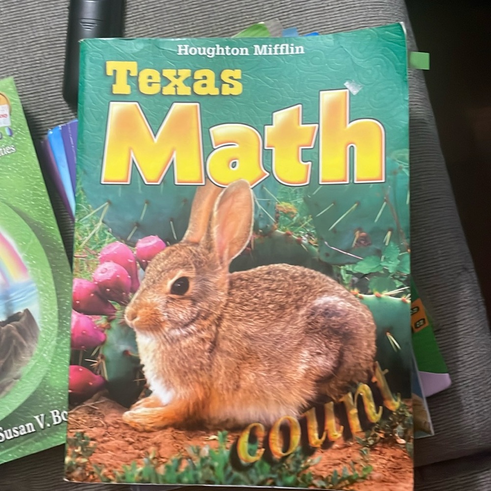 2009 Texas Math student workbook by Houghton Mifflin.